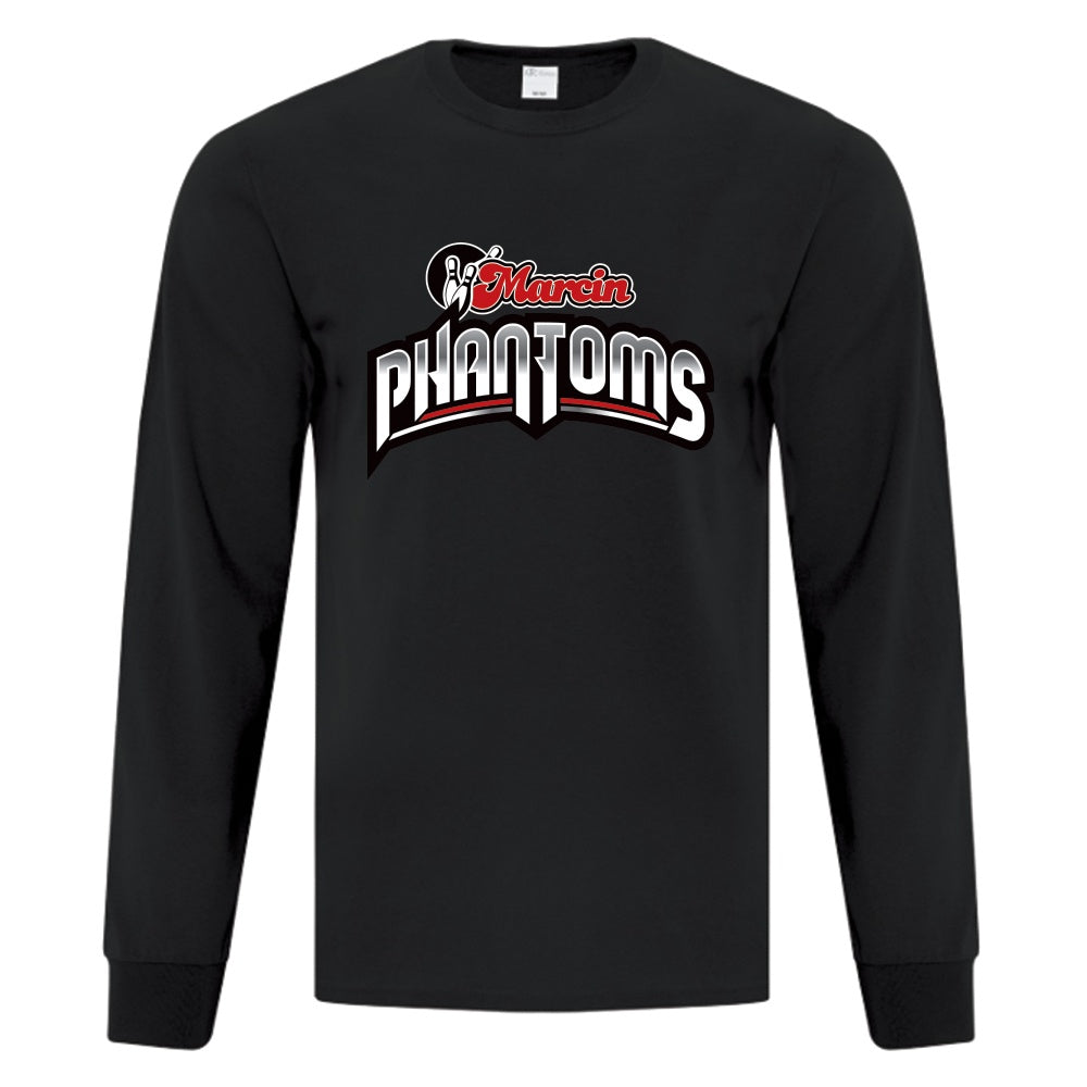 Marcin Bowl Adult Everyday Cotton Long Sleeve T-Shirt