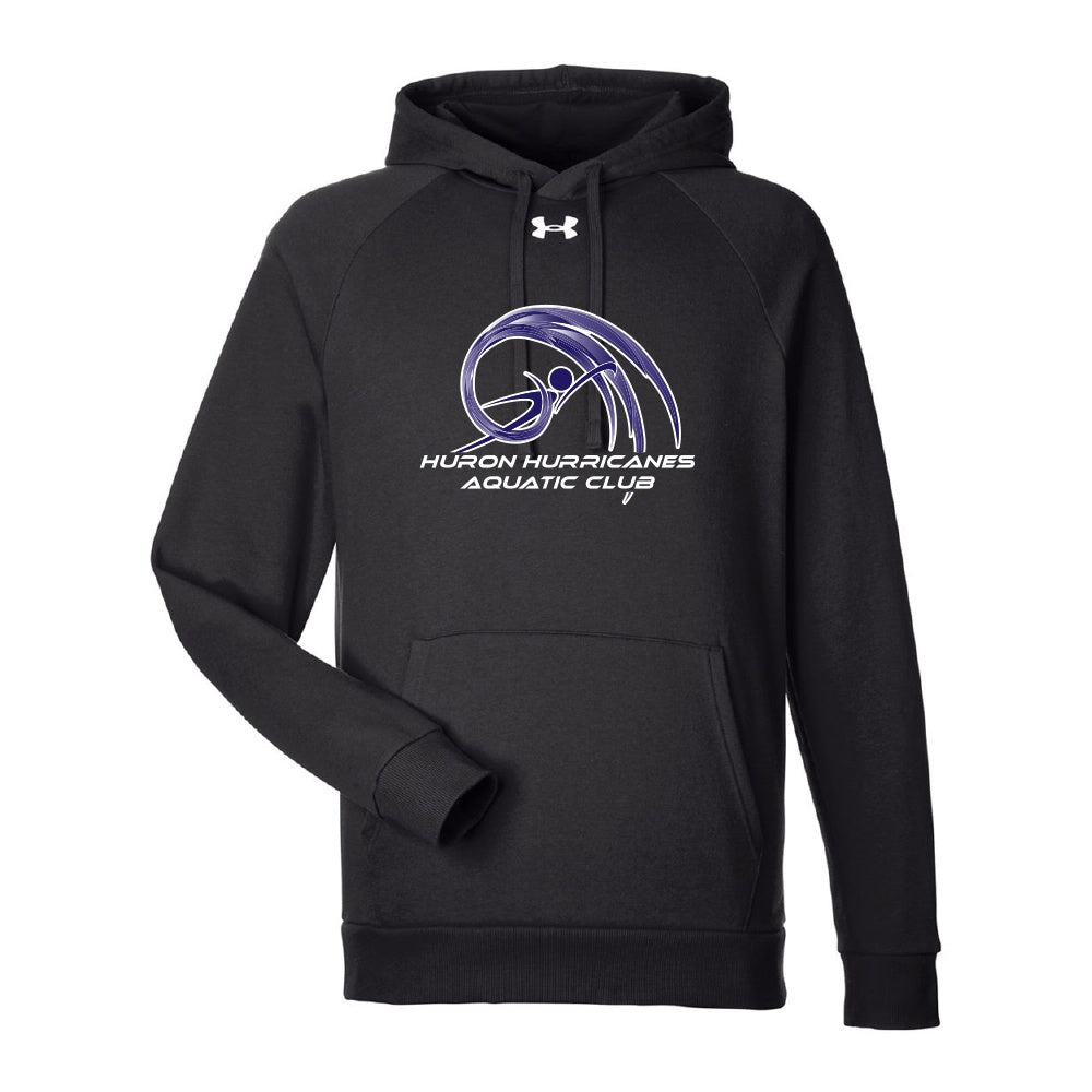 Huron Hurricanes Adult Under Armour Rival Fleece Hooded Sweatshirt