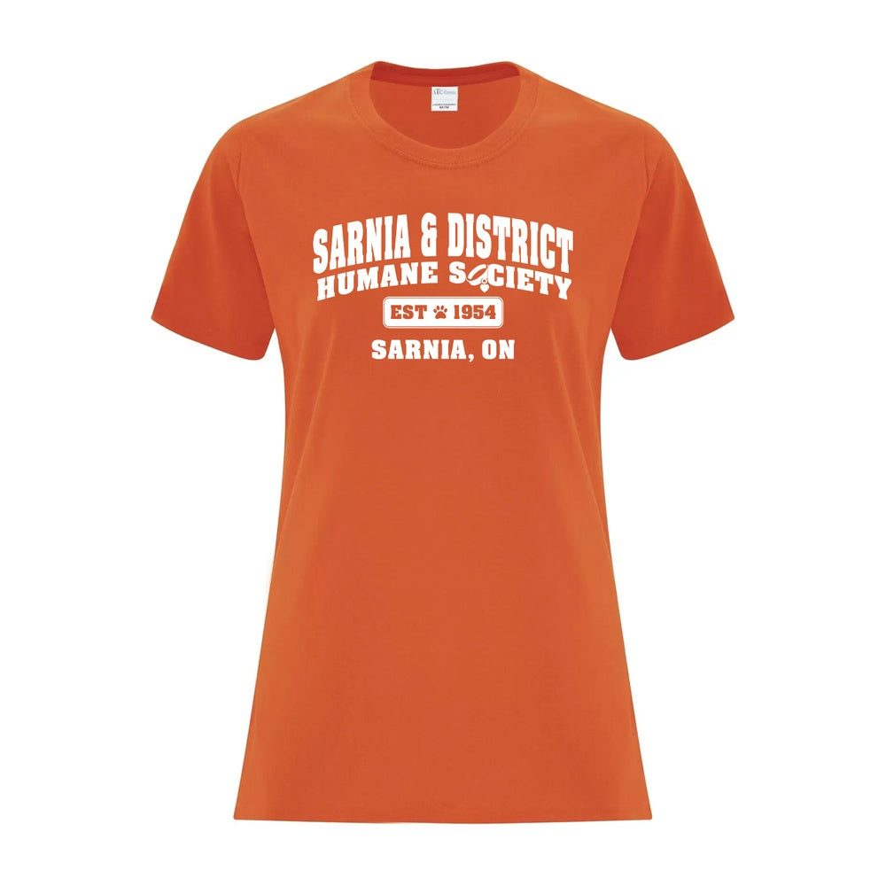 Sarnia Humane Society Ladies' Everyday Cotton T-Shirt