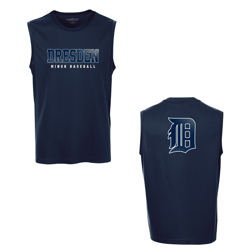 Dresden Minor Baseball Adult Pro Team Sleeveless Tee
