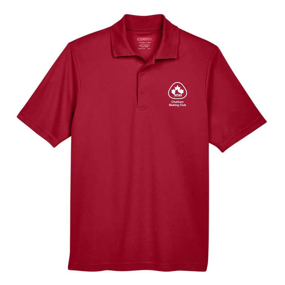 Chatham Skating Club Adult Performance Pique Polo