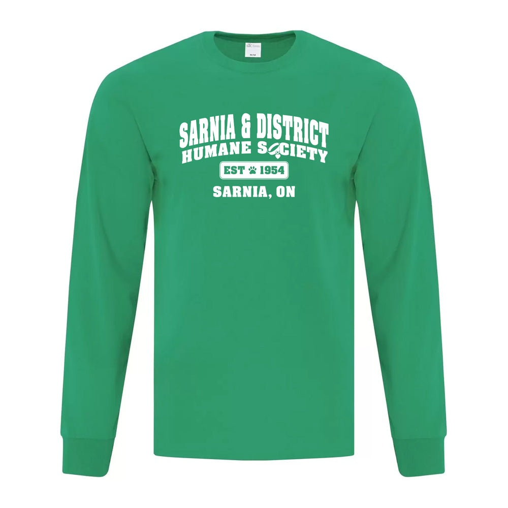 Sarnia Humane Society Adult Everyday Cotton Long Sleeve T-Shirt