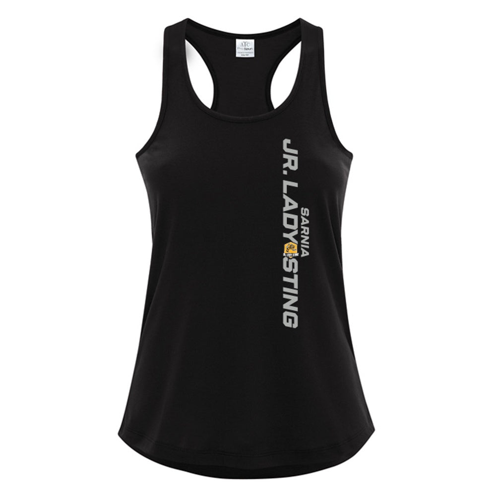 Jr Lady Sting Ladies' Pro Spun Racerback Tank