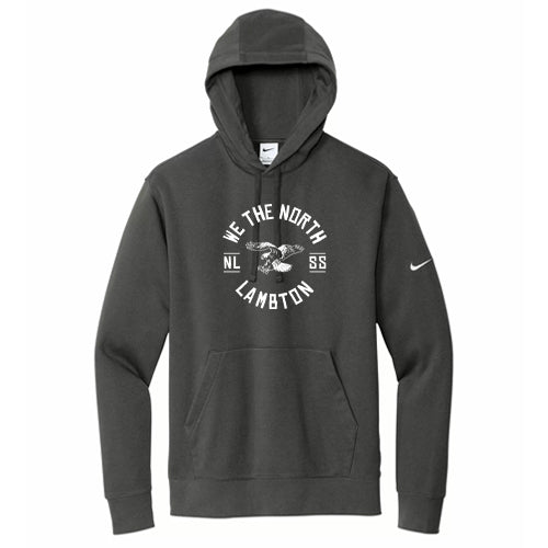 North Lambton Adult Nike Fleece Sleeve Swoosh Pullover Hoodie