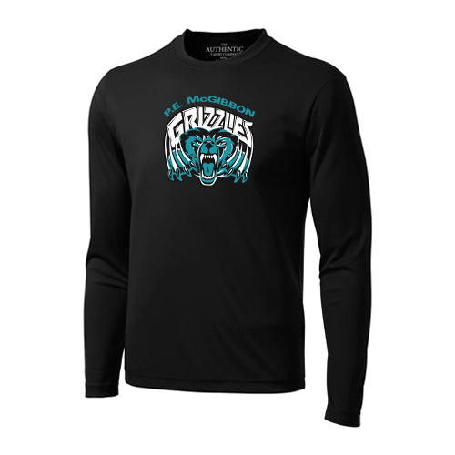 PE McGibbon Staff Adult Pro Team Long Sleeve T-Shirt