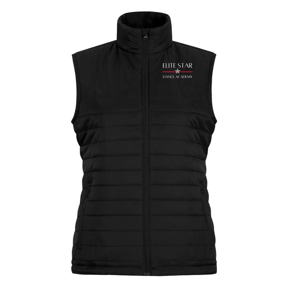Elite Star Dance Ladies' Go To Puffy Vest