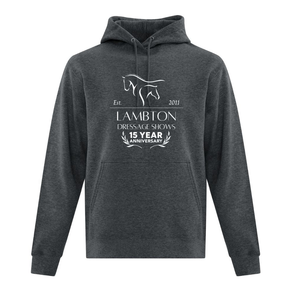 Lambton Dressage Shows Adult Fleece Hooded Sweatshirt