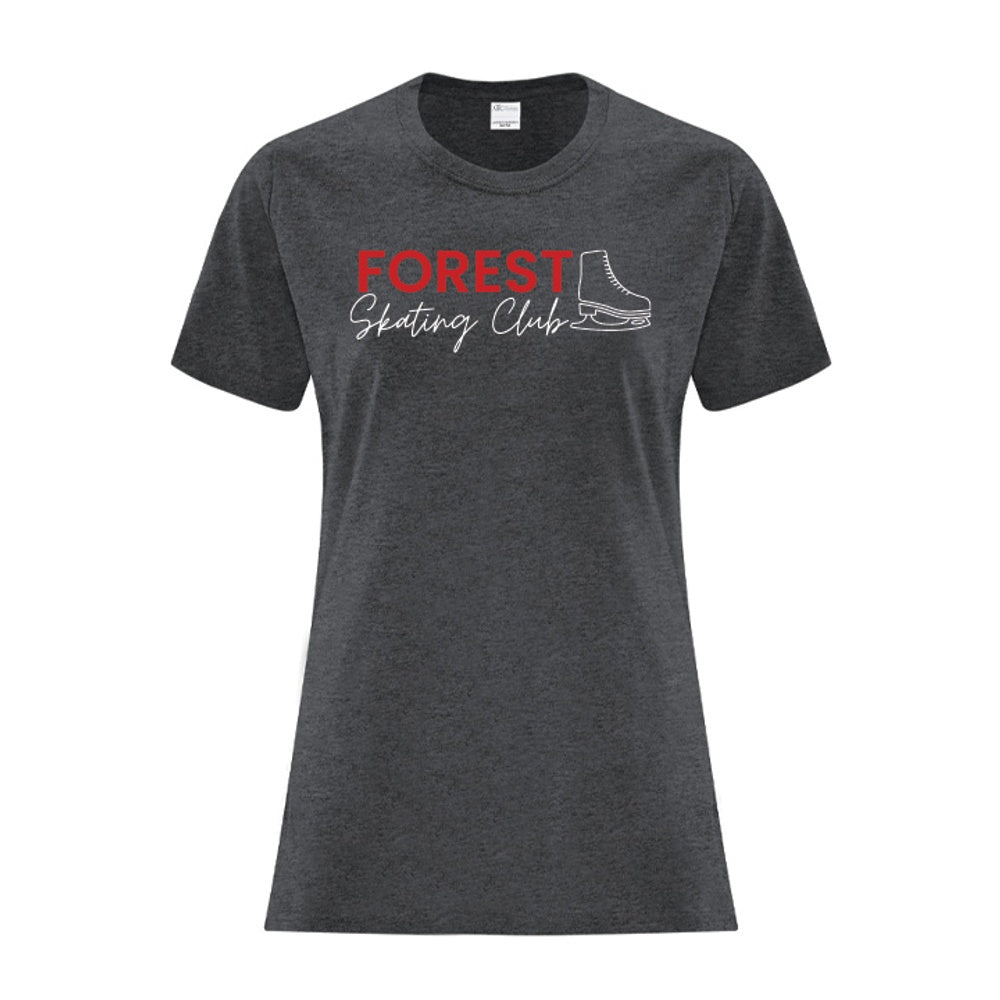 Forest Skating Club Ladies' Everyday Cotton T-Shirt