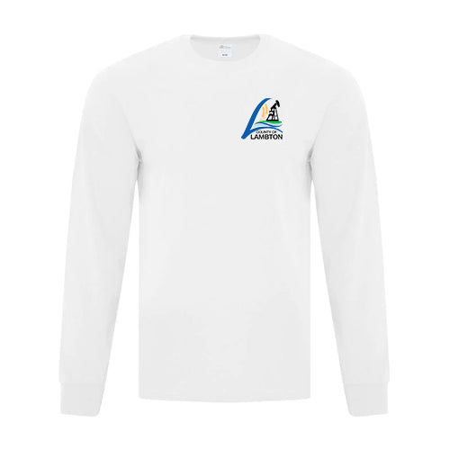 County of Lambton Adult Cotton Long Sleeve T-Shirt