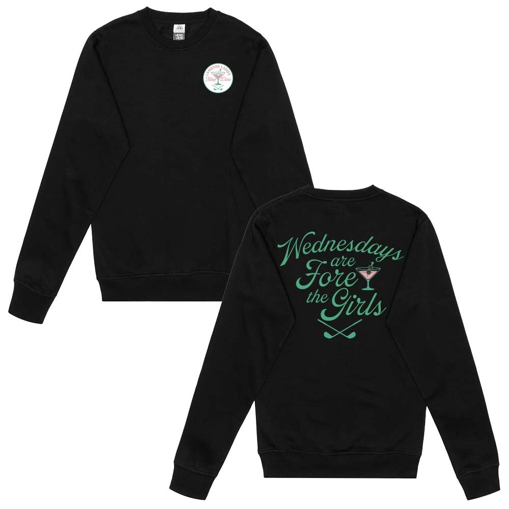 Lambton Ladies 9 & Dine Adult Crewneck Sweatshirt
