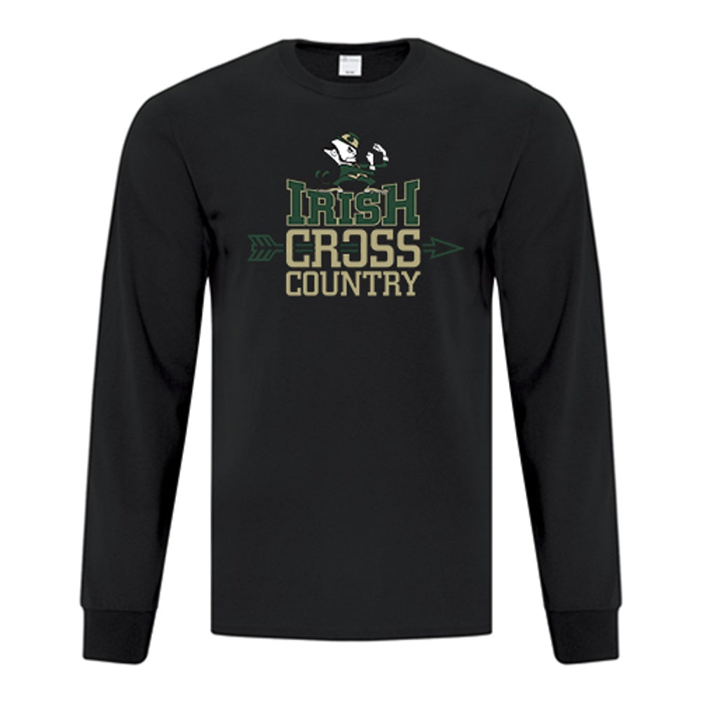 St. Pats XC Adult Everday Cotton Long Sleeve T-Shirt