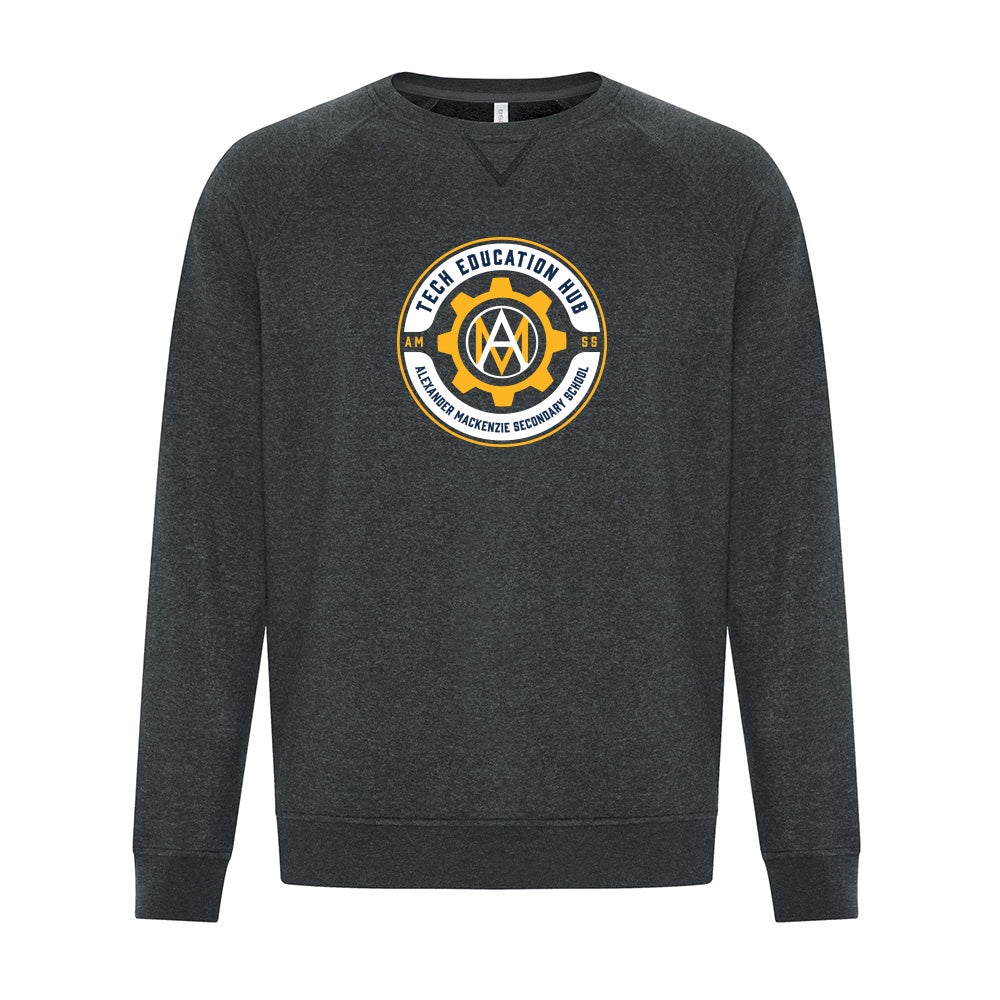 Technological Education Hub Adult ESActive Vintage Crewneck Sweatshirt