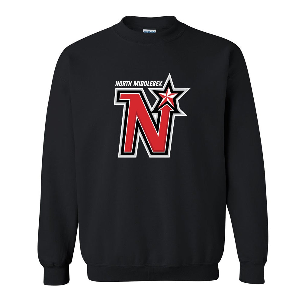 North Middlesex Stars Adult Heavy Blend Crewneck Sweatshirt