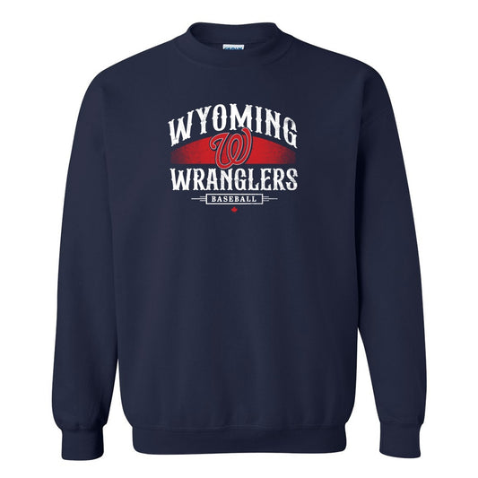 Wyoming Wranglers Adult Crewneck Sweatshirt
