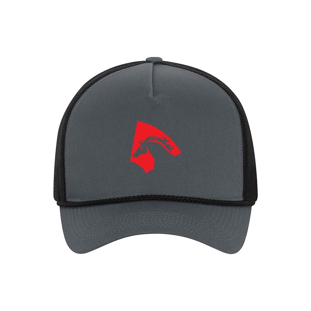 Confederation Central Cotton Twill 5-Panel Trucker Rope Cap
