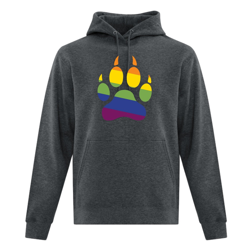 London Road Staff Adult House Colour Everyday Fleece Hooded Sweatshirt