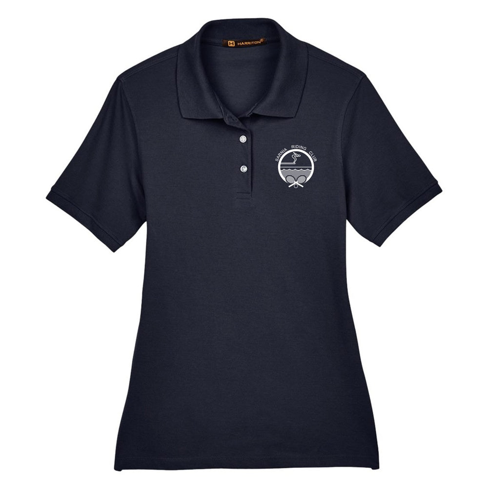 Sarnia Riding Club Ladies' Harriton Easy Blend Polo