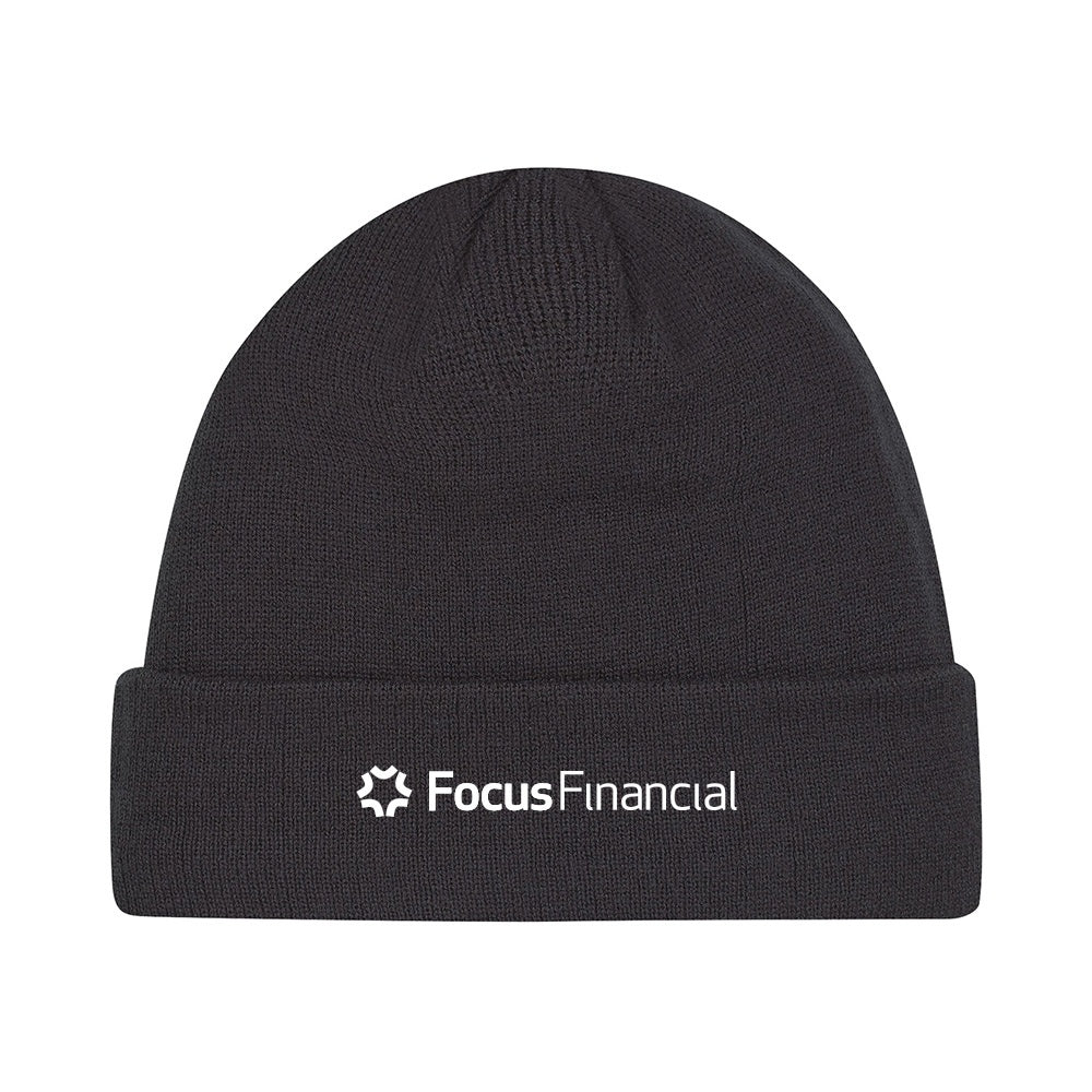 Focus Financial Micro Fleece Cuff Toque