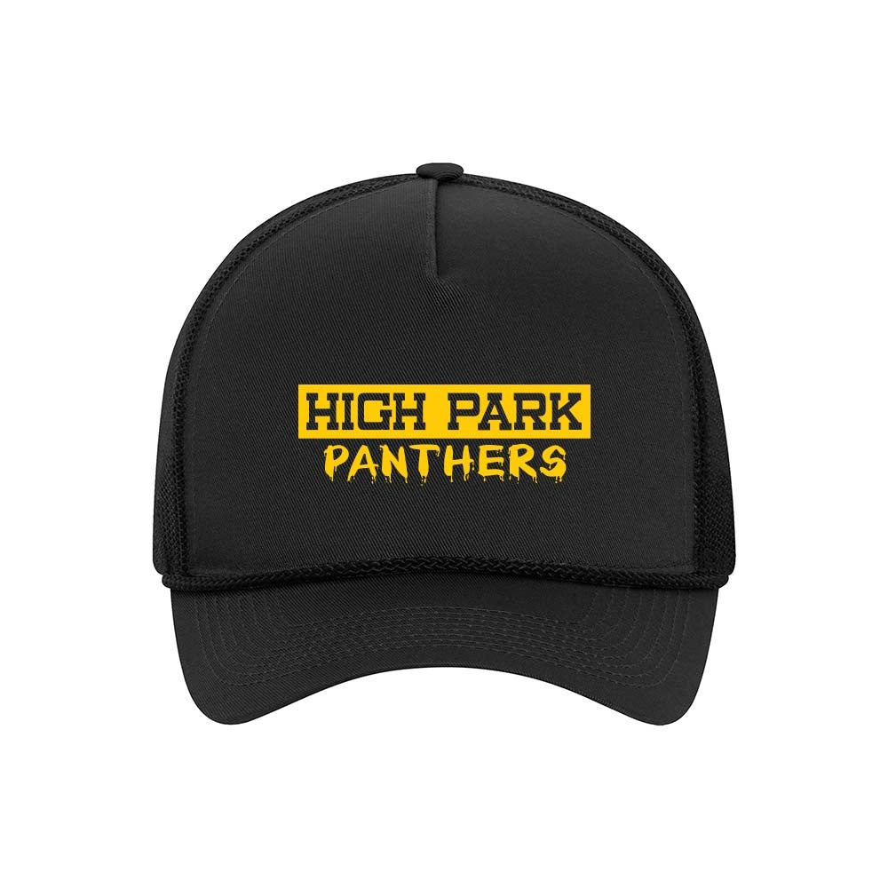 High Park Cotton Twill 5-Panel Trucker Rope Cap