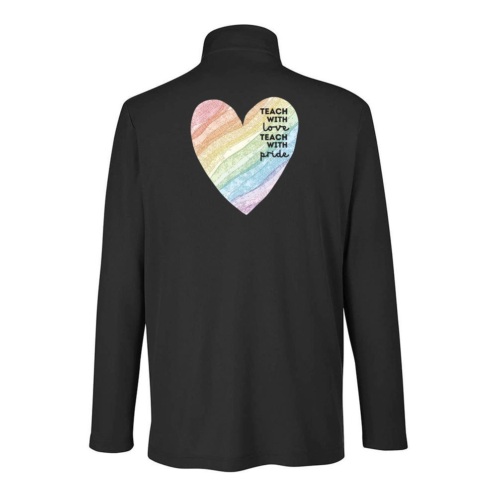 OECTA St. Clair Ladies' Fusion ChromaSoft Pique Quarter-Zip Pullover