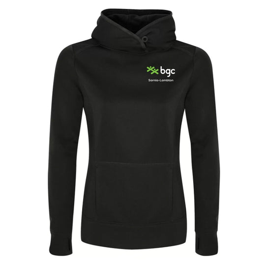 BGC Ladies' Game Day Fleece Hooded Sweatshirt