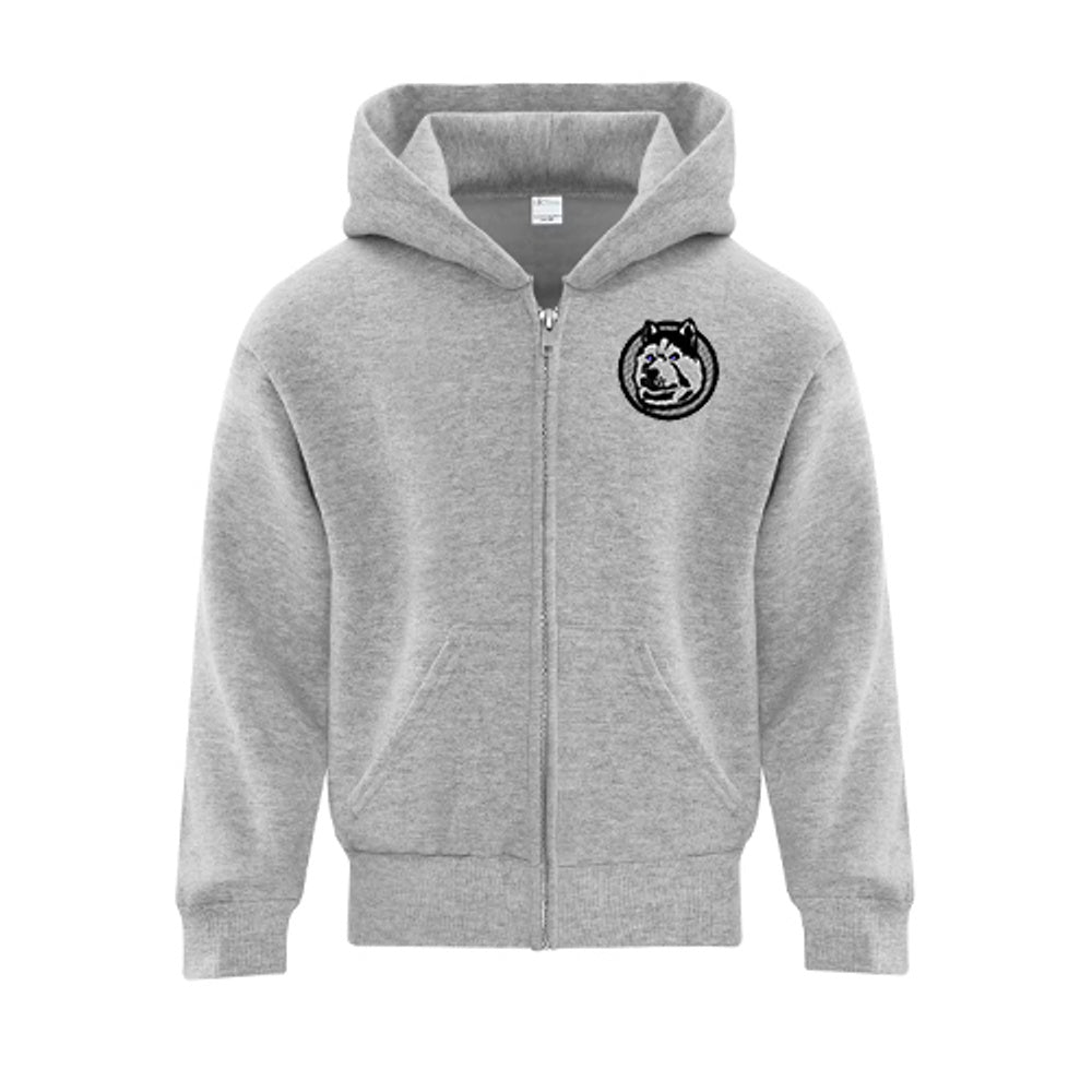 Hanna Memorial Youth Everyday Fleece Full Zip Hooded Sweatshirt