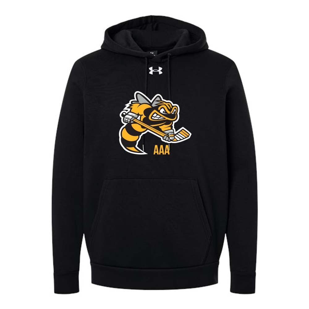 Lambton Jr Sting AAA Adult Under Armour Team Icon Fleece Hooded Sweatshirt
