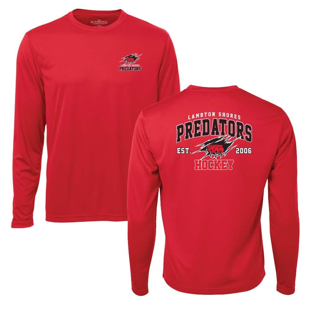 Lambton Shores Predators Youth Pro Team Long Sleeve