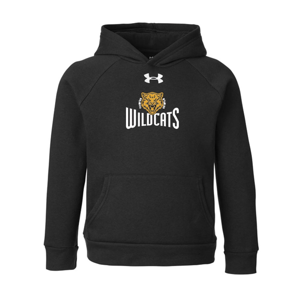 Plympton-Wyoming Youth Under Armour Rival Fleece Hooded Sweatshirt