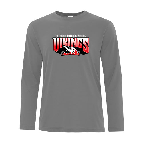 St Philip Adult Pro Spun Long Sleeve T-Shirt