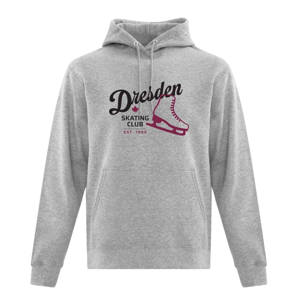 Dresden Skating Club Adult Fleece Hooded Sweatshirt