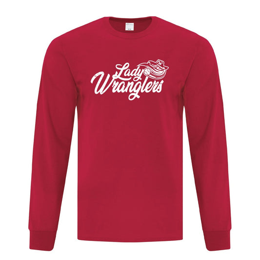 Wyoming Lady Wranglers Youth Cotton Long Sleeve