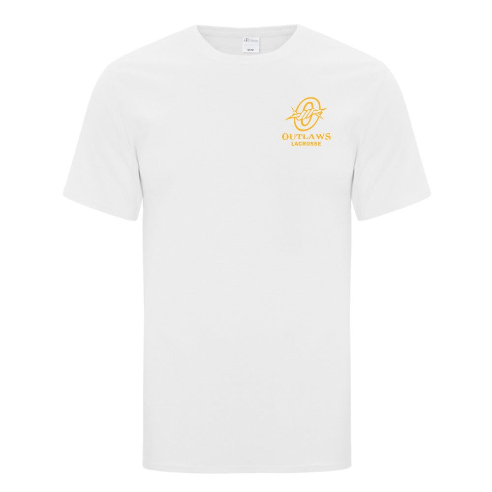 North Perth Outlaws Lacrosse Adult Cotton T-Shirt