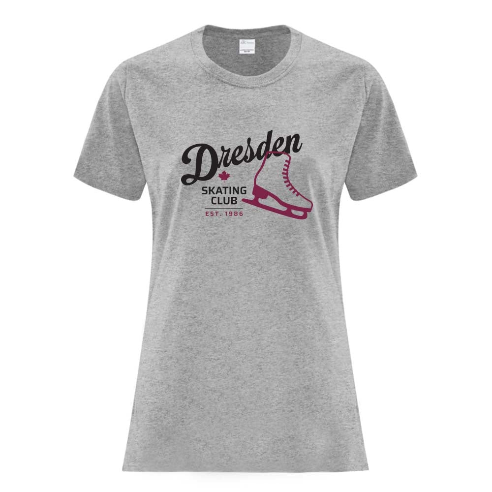 Dresden Skating Club Ladies' Cotton T-Shirt