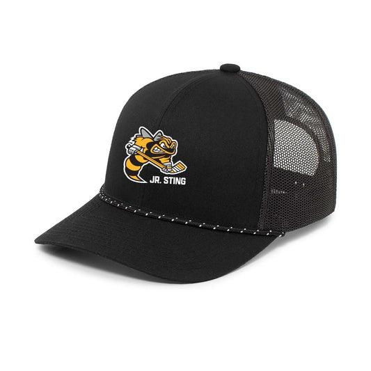 Sarnia Jr Sting Trucker Snapback Braid Cap