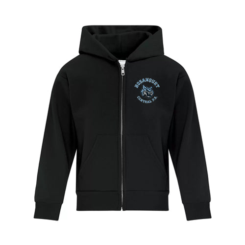 Bosanquet Youth Everyday Fleece Full Zip Hooded Sweatshirt