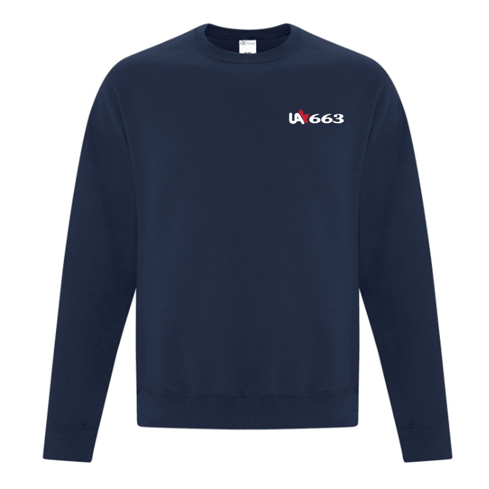 Local 663 Adult Fleece Crewneck Sweatshirt
