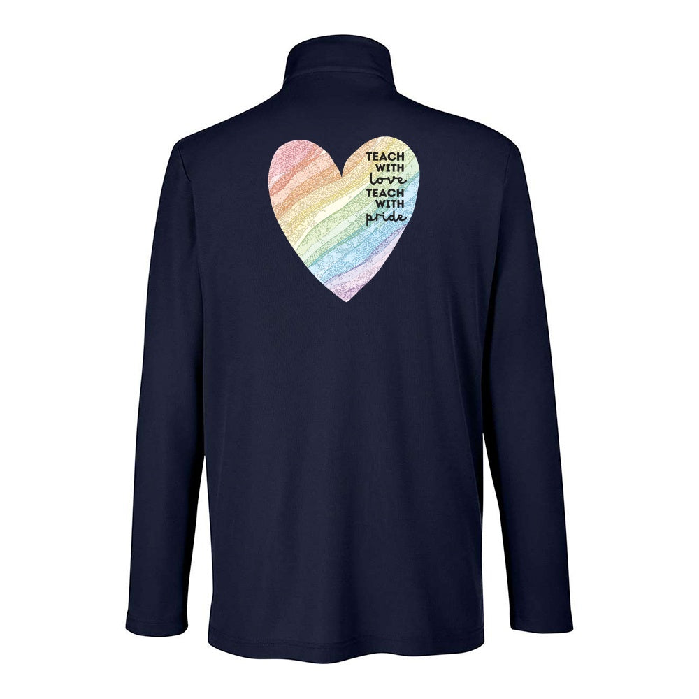OECTA St. Clair Ladies' Fusion ChromaSoft Pique Quarter-Zip Pullover