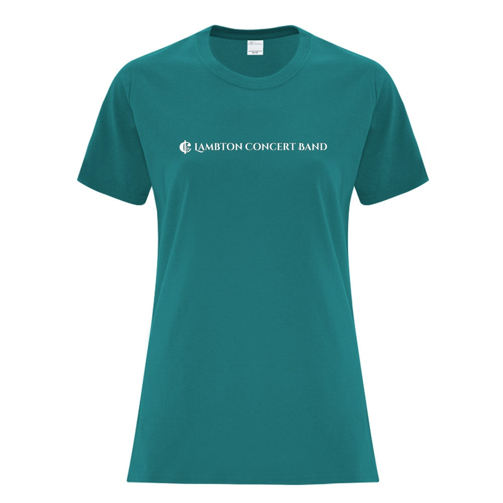 Lambton Concert Band Ladies' Cotton T-Shirt