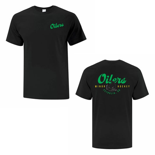 Petrolia Minor Hockey Adult Everyday Cotton T-Shirt