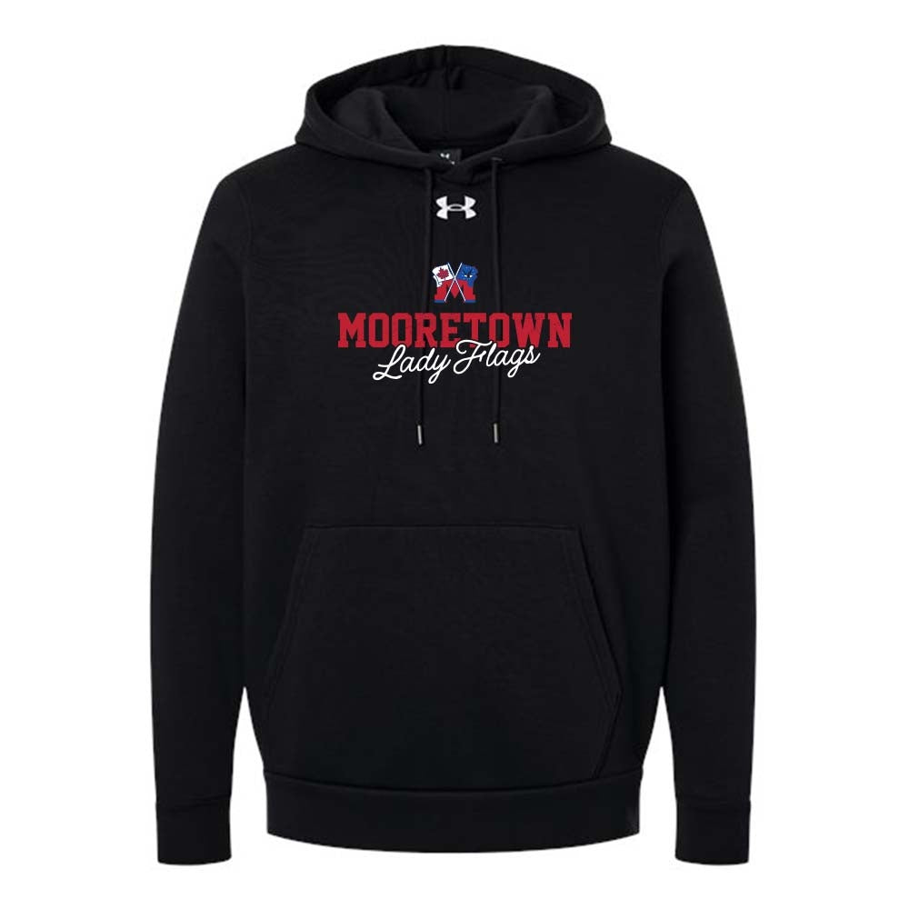 Mooretown Lady Flags Adult Under Armour Team Icon Fleece Hooded Sweatshirt