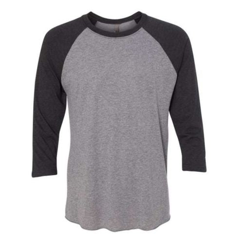 UNISEX NEXT LEVEL TRIBLEND 3/4 SLEEVE RAGLAN