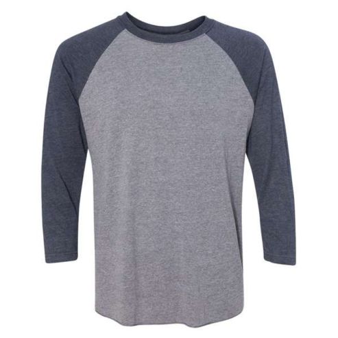 UNISEX NEXT LEVEL TRIBLEND 3/4 SLEEVE RAGLAN