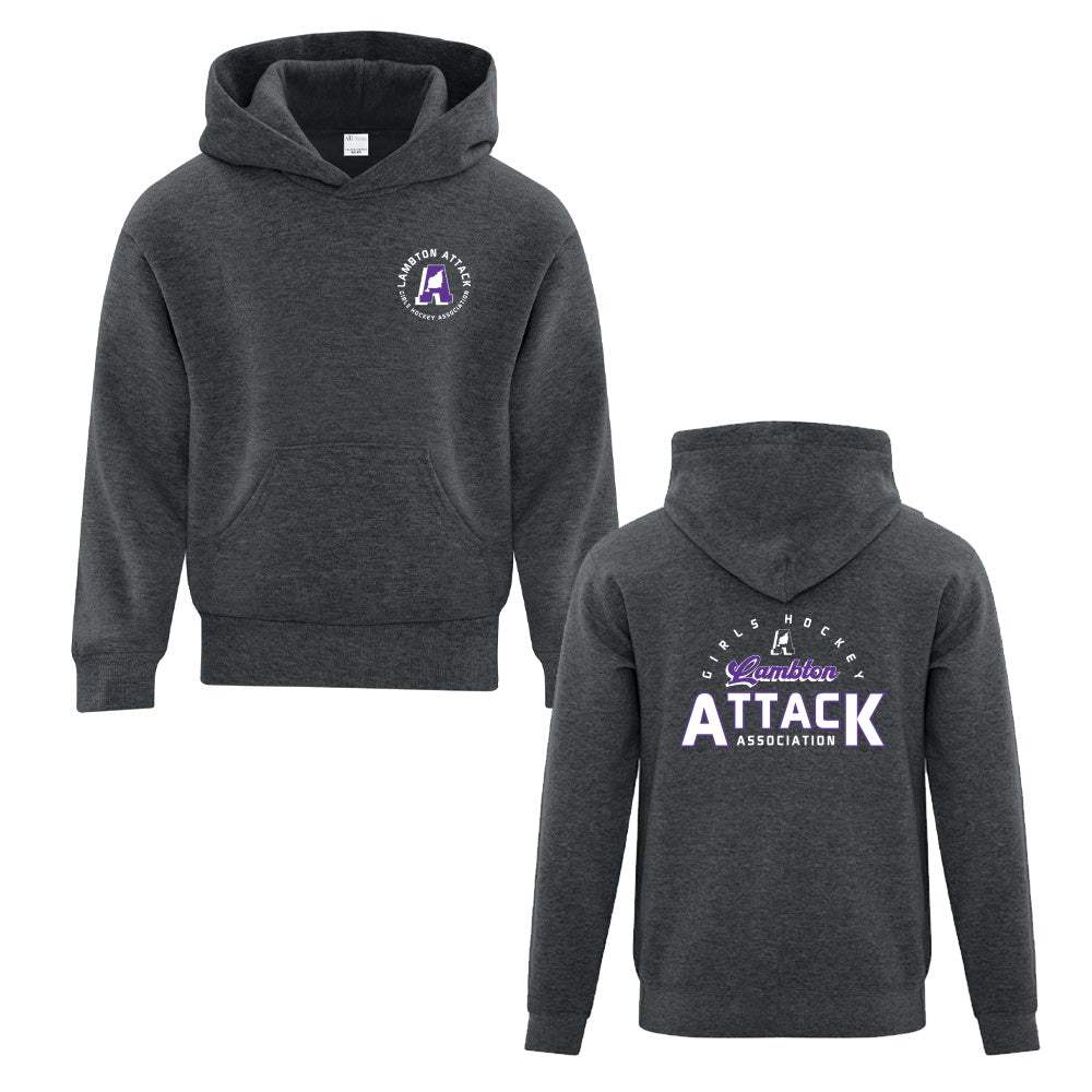 Lambton Attack Youth Fleece Hooded Sweatshirt