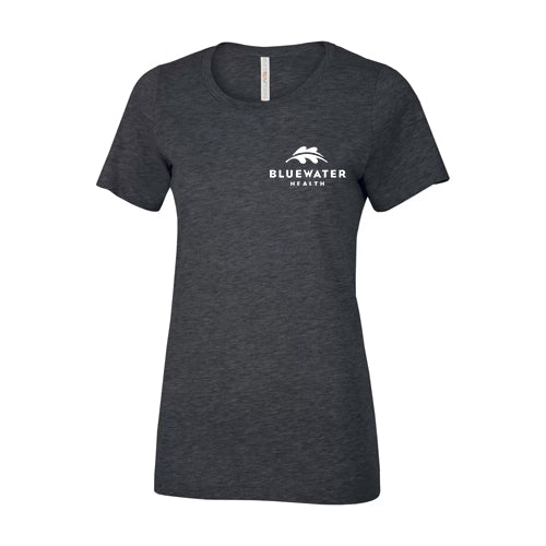 Bluewater Health Ladies' Eurospun® Ring Spun Tee