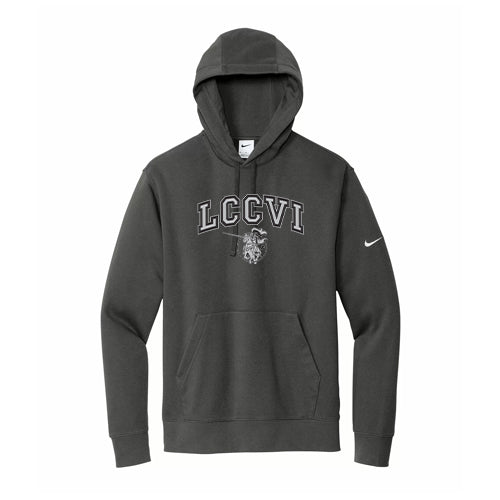 LCCVI Adult Nike Club Fleece Sleeve Swoosh Pullover Hoodie