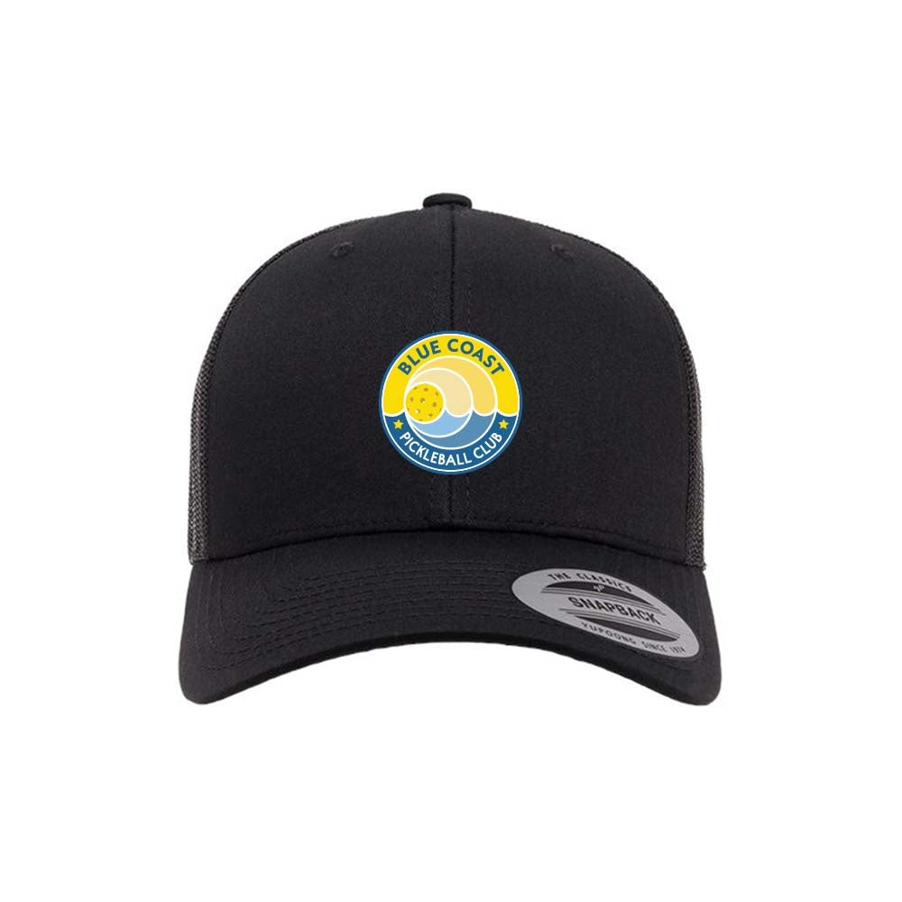 Blue Coast Pickleball Retro Trucker Cap