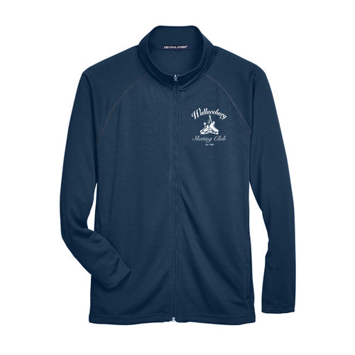 Wallaceburg Skating Club Adult Stretch Tech-Shell Compass Full-Zip