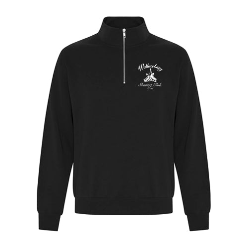Wallaceburg Skating Club Adult Everyday Fleece 1/4 Zip Sweatshirt