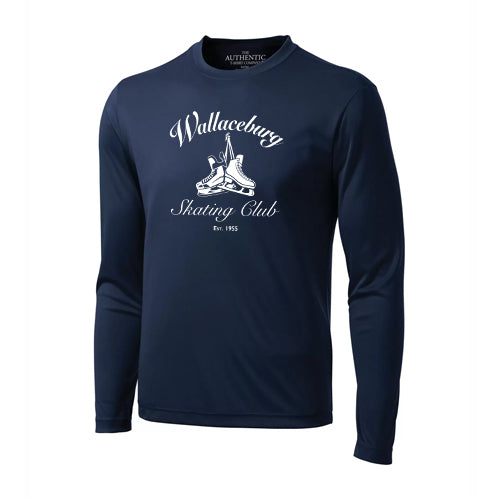 Wallaceburg Skating Club Adult Pro Team Long Sleeve T-Shirt